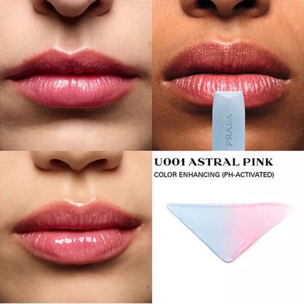 Prada Monochrome Soft Matte Lipcolor B101 & Astral Pink Balm with mini size gift - Picture 3 of 4